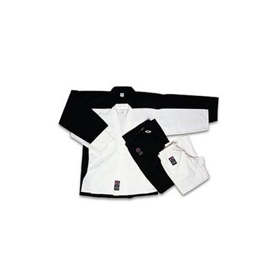 ProForce 10 oz. Elastic Drawstring Heavyweight Instructor Uniform, Black, 7