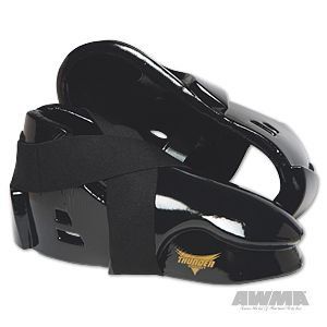 Pro Force Thunder Double Layered Kicks Karate Sparring Shoes - Black - Medium - 8/8-1/2