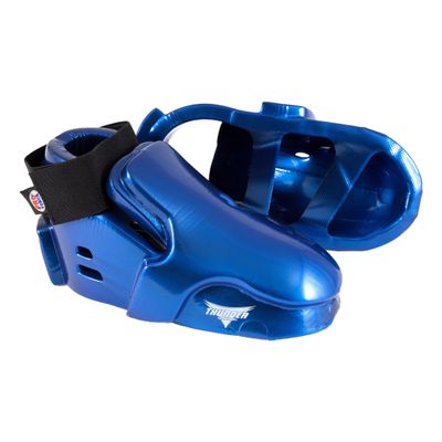 Proforce Thunder Double Layered Kicks Karate Sparring Shoes - Blue - Ch. Large - 5/6