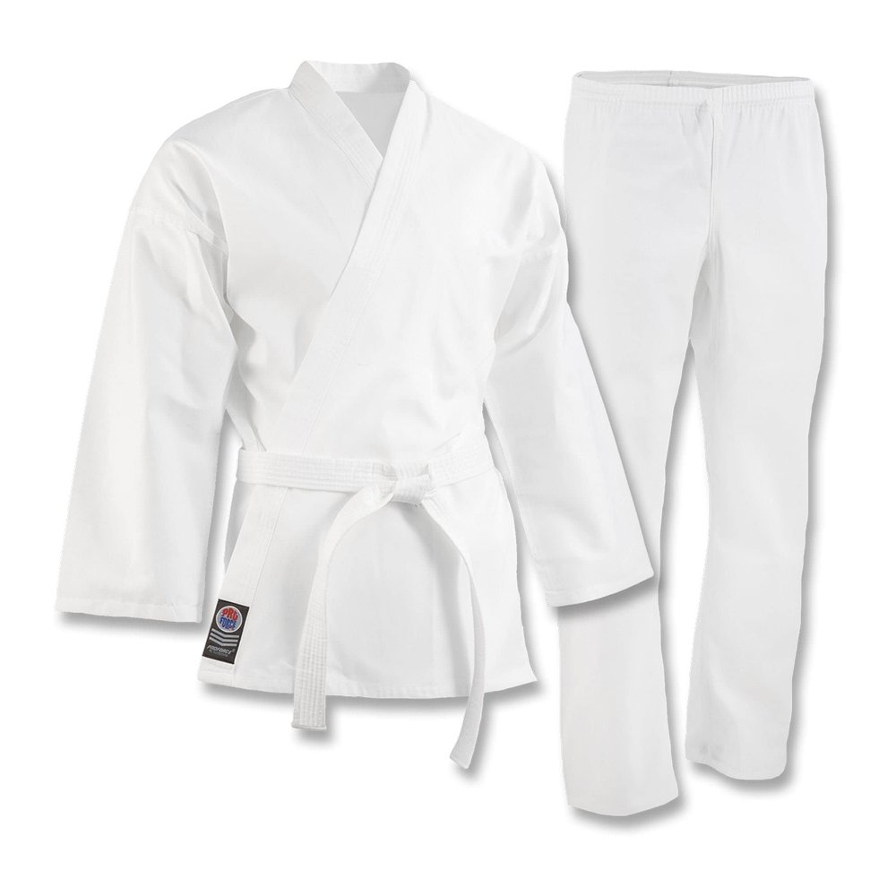 ProForce 5oz. Ultra Lightweight Student Uniform, White, 2