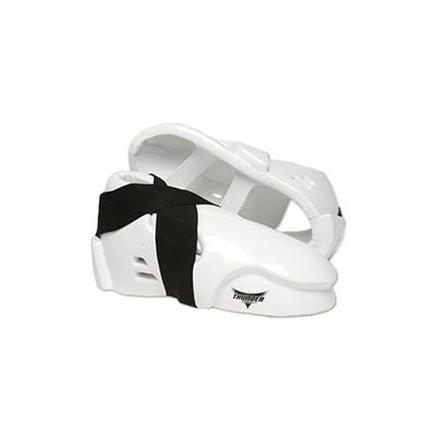 Proforce Thunder Double Layered Kicks Karate Sparring Shoes - White - Ch. Small - 1/2