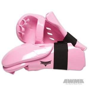 PROFORCE Thunder Double Layered Punches Karate Sparring Gloves - Pink - Large
