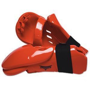 PROFORCE Thunder Double Layered Punches Karate Sparring Gloves - Red - Child