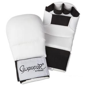 ProForce Gladiator Karate Sparring Gloves - White - X-Large