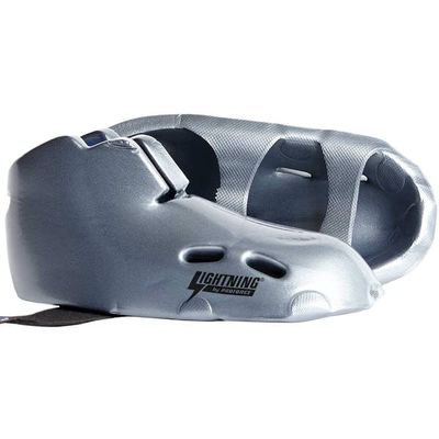 Pro Force Lightning Kicks Sparring Shoes/Footgear - Silver - Size 3-4 | Child Medium