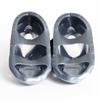 Pro Force Lightning Kicks Sparring Shoes/Footgear - Silver - Size 3-4 | Child Medium view 4