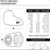 Pro Force Lightning Kicks Sparring Shoes/Footgear - White - Size 5-6 | Child Large view 2