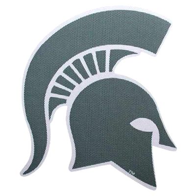 Football Fanatics Michigan State Spartans 12" Perforated Auto Window Film Glass Decal University