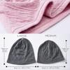 CHARM Organic Cotton Beanie for Women - Cotton Knit Beanie for Men Made in Japan Anti Static Winter Summer Chemo Hat Red L view 3