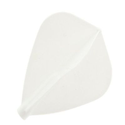 Cosmo Darts Fit Flight (Air) 3 Pack Kite Dart Flight (White)