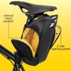 Topeak MondoPack Saddle Bag with QuickClick F25 Mount  Compact Under-Seat Storage for Small Frames, Dual Side Access, 1200D Polyester, Reflective Safety Features for Road, Gravel & MTB view 3