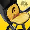 Topeak MondoPack Saddle Bag with QuickClick F25 Mount  Compact Under-Seat Storage for Small Frames, Dual Side Access, 1200D Polyester, Reflective Safety Features for Road, Gravel & MTB view 4