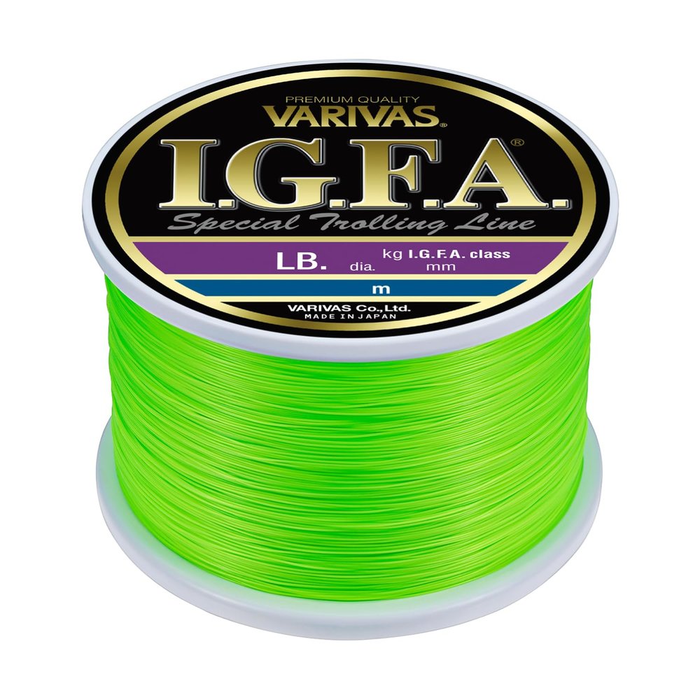 Morris Varivas Monofilament Fishing Line I.g.f.a. Special Tolling Line Green 30lb 6000m Japan Import