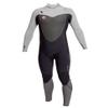 Rip Curl Flash Bomb 3/2 Chest Zip Wetsuit (Black/Charcoal/Grey, Large/Short) view 1