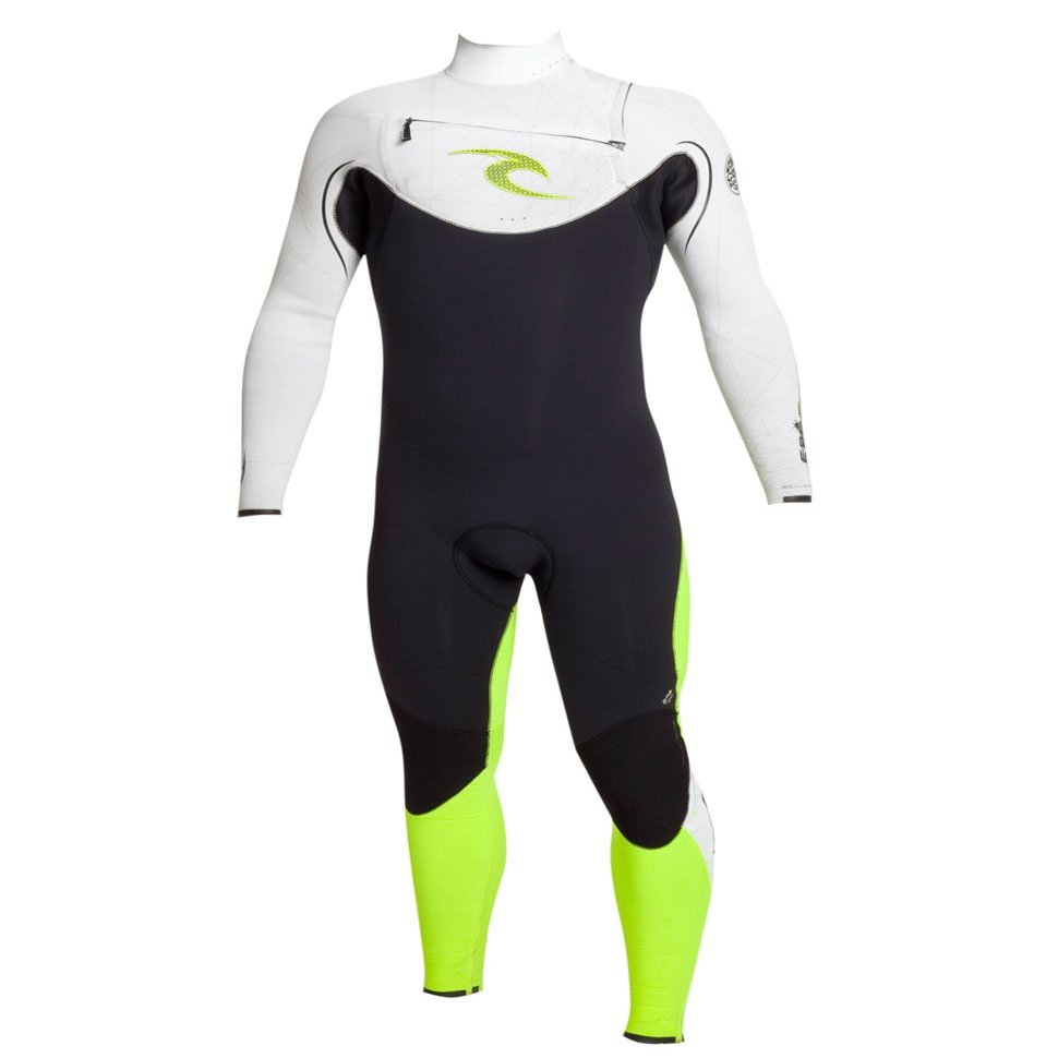 RIP CURL Boys Youth E-Bomb Chest Zip Pro 4/3 Wetsuit (Fanning 10)