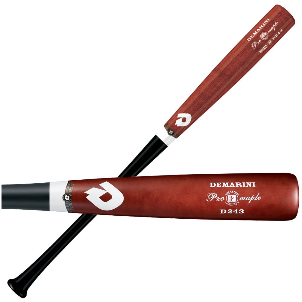 DeMarini Pro Maple Composite D243 Adult Baseball Bat, 34 inch