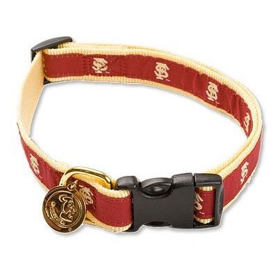 NCAA Florida State Seminoles Dog Collar, Medium/Large