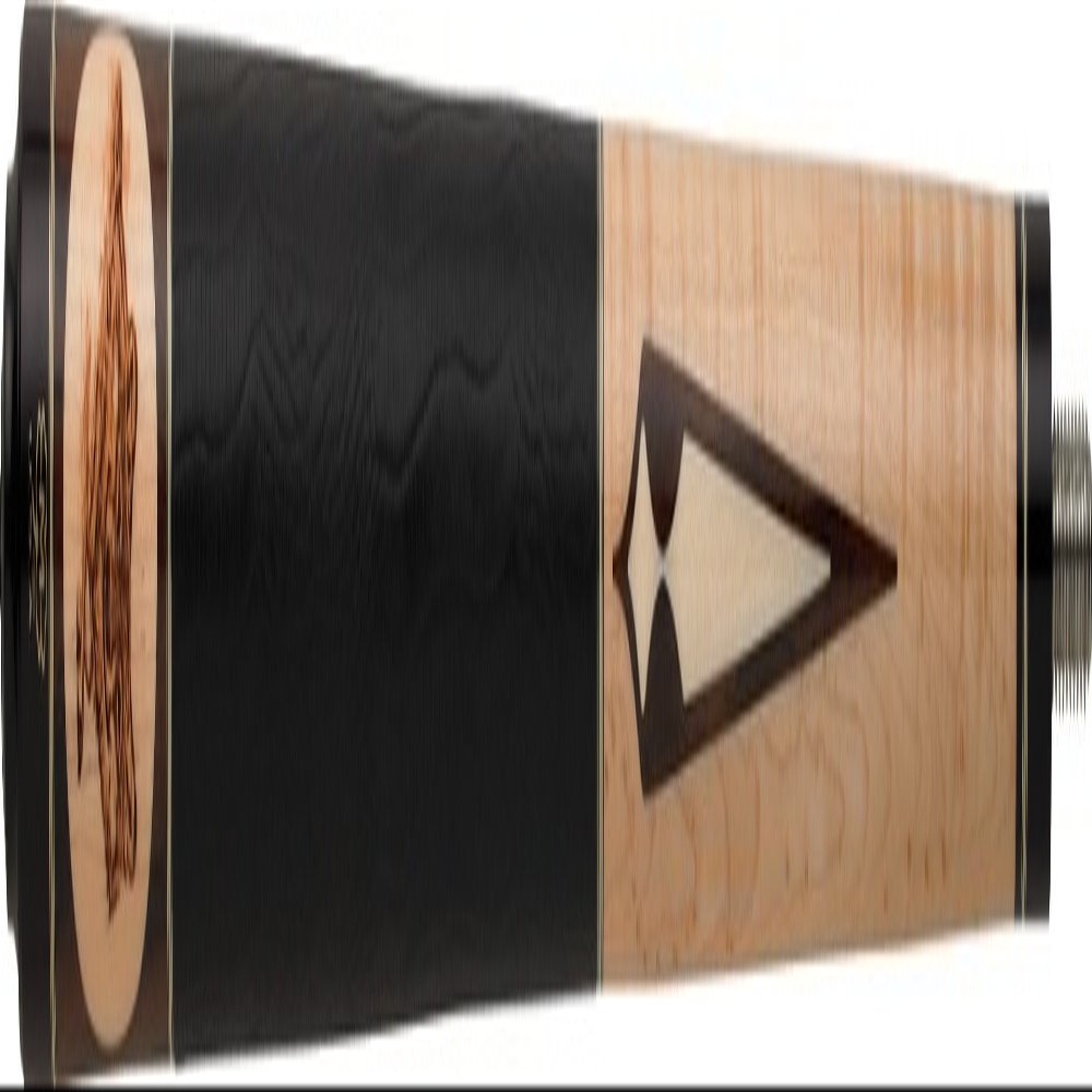 McDermott Cues Birdseye Maple with East Indian Rosewood and Maple Floating Points Cue Weight: 21 Oz.