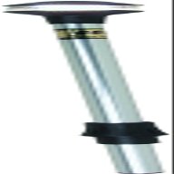 PERKO Reduced Glare Pole Light 42" ANG