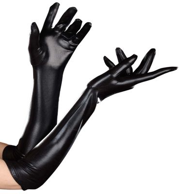 Dreamgirl Women's Dominique Glove, Black, One Size