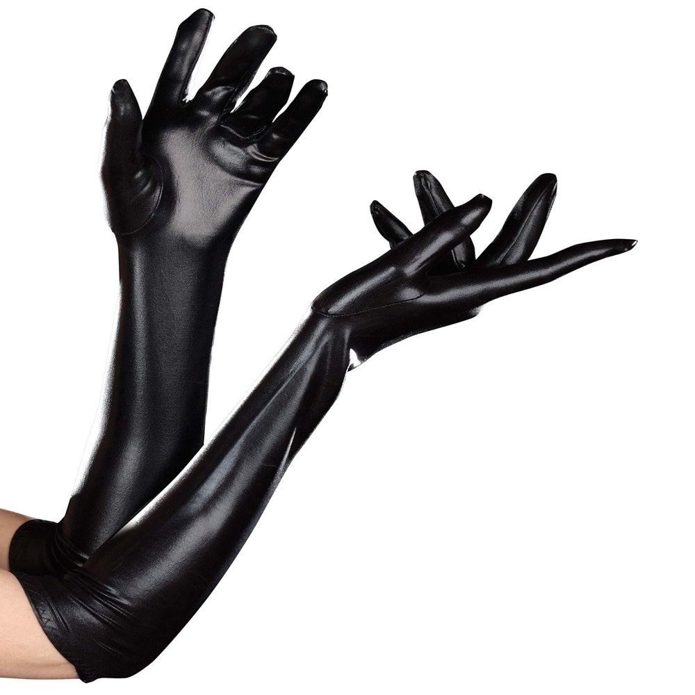 Dreamgirl Women's Dominique Glove, Black, One Size