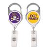 Wincraft NCAA East Carolina Pirates Premium Retractable Badge Holder, One Size, Team Color view 1