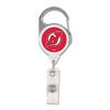 NHL New Jersey Devils Retractable 2S Prem Badge Holders, Black view 1