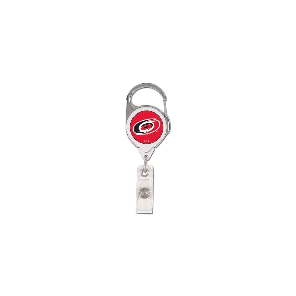 NHL Carolina Hurricanes Retractable 2S Prem Badge Holders, Black