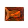 WireJewelry 20x15mm Rectangle Garnet Cz - Pack of 1 view 1