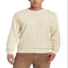 Arrow Men's 7GG Basic Windowpane Sweater, Antique White, Small view 1