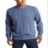 Arrow Men's 7GG Basic Windowpane Sweater, Dusty Blue, X-Large view 1