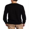 Arrow Men's 9GG End on End Texture Sweater, Black, 2X-Large view 2