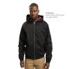 Brandit Lord Canterbury Hooded Jacket Black Size XL view 2
