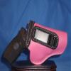 Springfield XDM 3.8 Right Hand Pro Carry Pink With Black Trim Gun Holster view 1