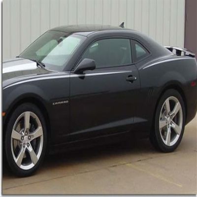 Javelin Body Side Stripe Kit for 2010 2011 Chevy Camaro - (Color: Ritrama 70310 Burgundy Metallic)