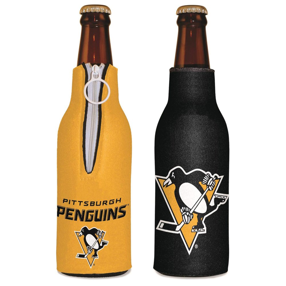 Wincraft NHL Pittsburgh Penguins Bottle Cooler, Team Colors, One Size