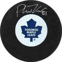 Phil Kessel Signed Hockey Puck - COA - Autographed NHL Pucks