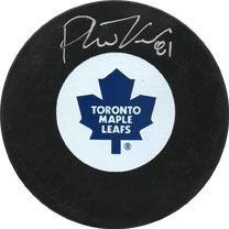 Phil Kessel Signed Hockey Puck - COA - Autographed NHL Pucks