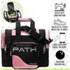 Pyramid Path Pro Deluxe Single Tote - Black/Pink (Blacklight Responsive) view 2