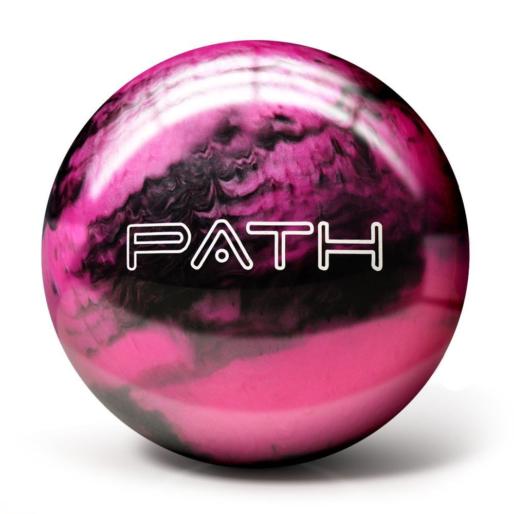Pyramid Path Bowling Ball (Pink/Black, 14LB)