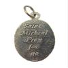 Archangel Saint St Michael 1" Silver Tone Medal Pendant view 3
