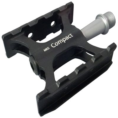 Mikashima (MKS) Bicycle Pedal, Compact (Compact), Black
