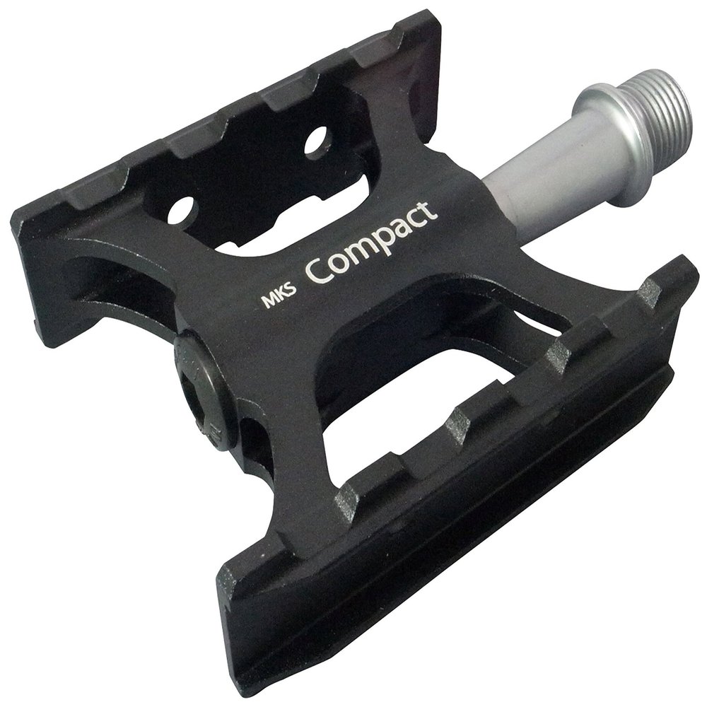 Mikashima (MKS) Bicycle Pedal, Compact (Compact), Black