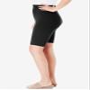 Roaman's Women's Plus Size Everyday Essential Stretch Bike Shorts - 5X, Navy view 3