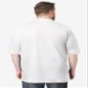 KingSize Men's Big & Tall Shrink-Less Classic Cotton Polo Shirt - 4XL, White view 2