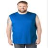 KingSize Men's Big & Tall Shrink-Less Lightweight Muscle T-Shirt - L, Royal Blue view 1