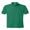 Hanes Men's Cotton-Blend Eco Smart Jersey Polo, Deep Royal, 3XL view 1