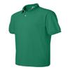 Hanes Men's Cotton-Blend Eco Smart Jersey Polo, Deep Royal, 3XL view 3
