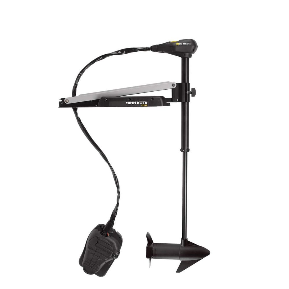 Minn Kota Edge Bow-Mount Electric Trolling Motor with Foot Pedal Control  55 Lb. Thrust, 52 In. Shaft, Freshwater