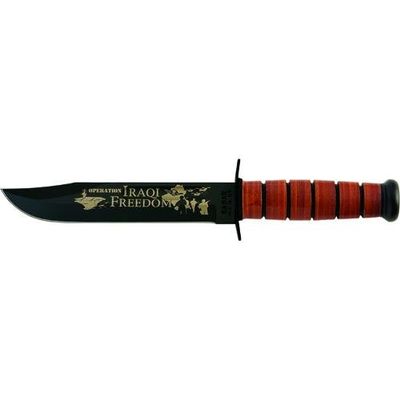 Ka-Bar Operation Iraqi Freedom Commemorative Knife Clamp, USN